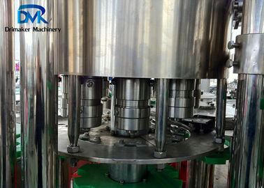 Isobaric Filling Stainless Steel Beverage Bottling Machine With Bottle Washing