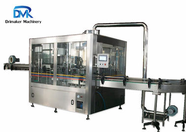 Isobaric Filling Stainless Steel Beverage Bottling Machine With Bottle Washing