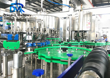 Roud Square Irregular Glass Milk Bottle Filling Machine 2000-3000 Bottles Per Hour