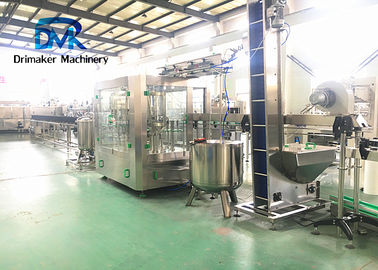 2000bph 3.1kw Hot Liquid Filling Machine For Fruit Juice  8 Filling Heads