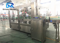 Milk Beverage Liquid Bottling Machine High Filling Accuracy Compact Structure