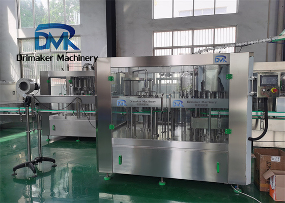 Automatic PET / PP / PE Water Bottling Machine With 0.4 - 0.6Mpa Air Pressure