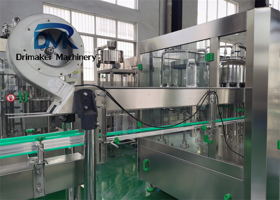Automatic PET / PP / PE Water Bottling Machine With 0.4 - 0.6Mpa Air Pressure