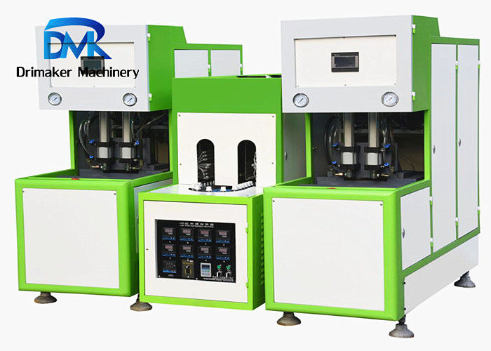 Semi Auto Bottle Blow Molding Machine One Heater With Two Blower System