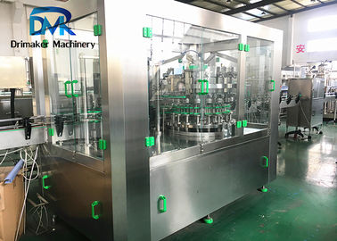 Soft Drink Can Beer Filling Line  Stainless Steel Structure Rotary Bottle Filler